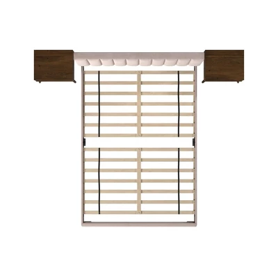 Queen Colbie Upholstered Platform Bed With Nightstands - Picket House Furnishings 10 Queen Colbie Upholstered Platform Bed With Nightstands - Picket House Furnishings - Image 8