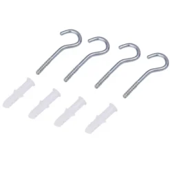 4 Corner Post Bed Canopy Mosquito Net Full Queen King Size Netting Bedding Black -Furniture Store GUEST ceb29fd0 1c2c 45a0 92ef 62cdef85c532