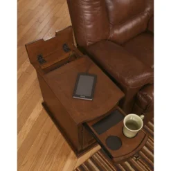 Laflorn Chairside End Side Table With USB Ports And Outlets Medium Brown - Signature Design By Ashley 17 Laflorn Chairside End Side Table With USB Ports And Outlets Medium Brown - Signature Design By Ashley -Furniture Store GUEST cf37f2ad d42e 4c77 800f 3853b9563c75