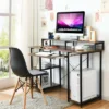 Costway 47'' Computer Desk Writing Study Table W/ Keyboard Tray & Monitor Stand -Furniture Store GUEST d3fe5041 2ca9 4922 be4f 973194485dd5
