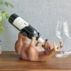 True Drunken Deer Polyresin Wine Bottle Holder Set Of 1, Brown, Holds 1 Standard Wine Bottle 2 True Drunken Deer Polyresin Wine Bottle Holder Set Of 1, Brown, Holds 1 Standard Wine Bottle -Furniture Store GUEST d5d424bb cf8e 4d28 aae0 9659075a79db