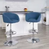 Emma And Oliver Barrel Back Swivel Adjustable Height Barstool With Chrome Base -Furniture Store GUEST d63012dd 0803 493e a131 04b58359c426