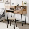 Costway Makeup Vanity Table Computer Writing Desk Storage With Drawer Shelf Industrial 2 Costway Makeup Vanity Table Computer Writing Desk Storage With Drawer Shelf Industrial -Furniture Store GUEST d90d7c9d b61f 462c 8994 c5808634b66a