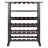 Vinny Wine Rack Espresso Dark Espresso - Winsome -Furniture Store GUEST d90f534a e111 4393 ae8f a899feab4fb4