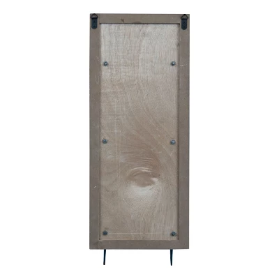 Three Bottle "Live Love Wine" Wood Wall Mount Wine Rack - Foreside Home & Garden 4 Three Bottle "Live Love Wine" Wood Wall Mount Wine Rack - Foreside Home & Garden - Image 2