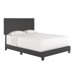 Monroe Linen Upholstered Platform Bed Frame - Eco Dream 10 Monroe Linen Upholstered Platform Bed Frame - Eco Dream -Furniture Store GUEST da1d82e4 6052 4710 8c20 7575b1de733a