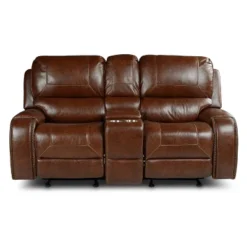 Keily Manual Glider Recliner Loveseat - Steve Silver Co.