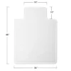WorkOnIt Office Desk Chair Floor Mat With Lip, Clear 2 WorkOnIt Office Desk Chair Floor Mat With Lip, Clear -Furniture Store GUEST dd95fbd7 99fd 4be7 9a14 47a91412eb77