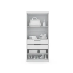 Mulberry 1 Open Sectional Closet White - Manhattan Comfort 14 Mulberry 1 Open Sectional Closet White - Manhattan Comfort -Furniture Store GUEST ddc29cdd 3222 42e0 9d92 ad4a1990ae72