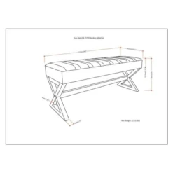 David Large Ottoman Bench - WyndenHall 22 David Large Ottoman Bench - WyndenHall -Furniture Store GUEST de219d29 62a9 4e3c aa0c e006344c4eb4