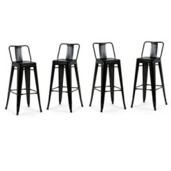 Set Of 4 30" Josephine Metal Counter Height Barstools - WyndenHall -Furniture Store GUEST de25a005 1043 4972 9ab5 ccb4b9ccff53