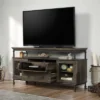 Canal Street Industrial Wood And Metal TV Stand For TVs Up To 65" Carbon Oak - Sauder -Furniture Store GUEST df6bcab6 3f10 492d 9978 27adde294b53