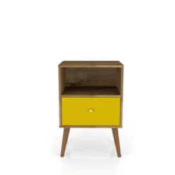 Liberty 1.0 Mid Century Modern Nightstand - Manhattan Comfort 26 Liberty 1.0 Mid Century Modern Nightstand - Manhattan Comfort -Furniture Store GUEST df7113f7 70ab 443e 957f 40dd0c63e53f