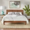 Queen Larkin Faux Rattan Panel Bed Walnut - Lifestorey -Furniture Store GUEST dfc4190d 08c4 4545 90f1 eee302f49850