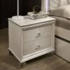 3pc Fosset Bedroom Set With 2 Nightstands Pearl White - HOMES: Inside + Out -Furniture Store GUEST dfde4773 1998 4c12 8f46 042a669b9f5a
