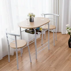 Costway 3 Piece Dining Set Table 2 Chairs Home Kitchen Breakfast Furniture -Furniture Store GUEST e05ac41b 8972 4c2a 8218 70cb3bab1484