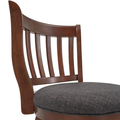 24" Tracee Swivel Counter Height Barstool - Inspire Q 7 24" Tracee Swivel Counter Height Barstool - Inspire Q - Image 5