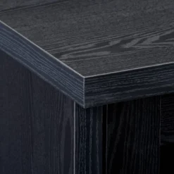 Fremont TV Stand For TVs Up To 95" With Glass Cabinets Black - CorLiving -Furniture Store GUEST e21700ea f645 424a ad54 2b9b64bd1138