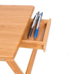 BIRDROCK HOME Bamboo Laptop Bed Lap Tray - Natural -Furniture Store GUEST e2553845 7477 4bf7 accc 03a0bc365607