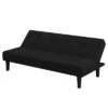 Lorrance 3 Seat Convertible Futon Sofa Bed Black - Serta -Furniture Store GUEST e2e59998 17b7 4ee7 bc6e c38a374707fa