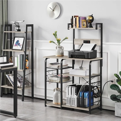 Yaheetech 4-Tier 55" Kitchen Baker's Rack With Power Outlet 3 Yaheetech 4-Tier 55" Kitchen Baker's Rack With Power Outlet