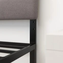 Merrick Lane Headboard With Tufted Upholstery And Powder Coated Metal Frame -Furniture Store GUEST e5ae83a4 c5bd 4386 8815 9ebaf05bb3b0