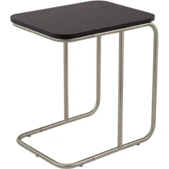 55 Downing Street Modern Dark Oak Brushed Nickel Rectangular Accent Side End Table 20" X 15 1/2" Gray For Living Room Home House 15 55 Downing Street Modern Dark Oak Brushed Nickel Rectangular Accent Side End Table 20" X 15 1/2" Gray For Living Room Home House -Furniture Store GUEST e6c9caca 7259 4de4 86bd f9e2e4fc0e43