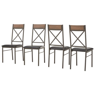 5pc Keegan Dining Set Brown - Inspire Q 3 5pc Keegan Dining Set Brown - Inspire Q