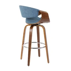Set Of 2 Curvini Upholstered Barstools - Lumisource -Furniture Store GUEST e8359c08 9512 4206 9566 a5983c092afe