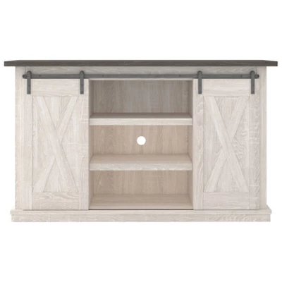 Dorrinson Medium TV Stand For TVs Up To 63" Two-Tone - Signature Design By Ashley 5 Dorrinson Medium TV Stand For TVs Up To 63" Two-Tone - Signature Design By Ashley - Image 3
