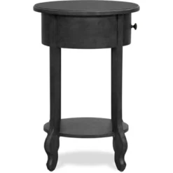 James Round Side Table Dark Gray - Finch -Furniture Store GUEST e8e80d00 2106 4e0b bbcf 7c3c8ee3e93d