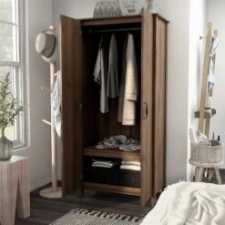 Andreasson Wardrobe Closet Distressed Walnut - HOMES: Inside + Out -Furniture Store GUEST e9acbf75 7be1 4c2d bac9 bc14aacdf153