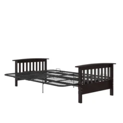 Full Brixen Wood Arm Metal Futon Frame With 6" Mattress - Room & Joy -Furniture Store GUEST eadcc34e b0ee 4aeb bb8a dff49211362b