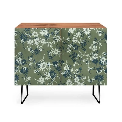 Wagner Campelo Florada Walnut Credenza - Deny Designs 5 Wagner Campelo Florada Walnut Credenza - Deny Designs - Image 3