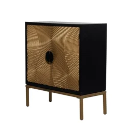Contemporary Wood Cabinet Bronze - Olivia & May -Furniture Store GUEST ed558697 cbc9 41ac 882c c288ca42c10d