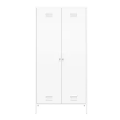 RealRooms Shadwick Tall 2 Door Closed Metal Storage Locker Cabinet -Furniture Store GUEST edce9a84 749f 4cd6 a188 1fe93ebe9f8c