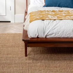 Boho Solid Wood Spindle Platform Bed - Saracina Home -Furniture Store GUEST eddd6fd7 e683 4a43 ab14 7eb5a52e69b7