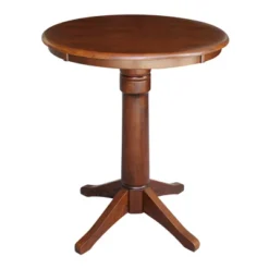 30" Nick Round Top Pedestal Table Espresso - International Concepts 13 30" Nick Round Top Pedestal Table Espresso - International Concepts -Furniture Store GUEST ee98e468 1e6f 4faa b1e1 e5e2047c4d1a