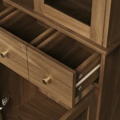 3-Tier Modern Home Office Large Storage Bookshelf, Natural - ModernLuxe -Furniture Store GUEST f02b1e1c fa25 4d8e b81e 600824c27037