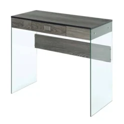 36" SoHo 1 Drawer Glass Desk - Breighton Home 14 36" SoHo 1 Drawer Glass Desk - Breighton Home -Furniture Store GUEST f1042db1 734d 4bbe bae7 b3a86977d625