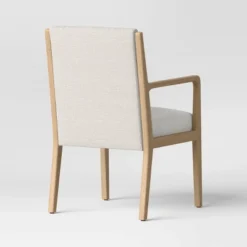 Esters Wood Arm Dining Chair Cream/Natural Wood - Threshold™ -Furniture Store GUEST f34c8f13 0a96 4cd0 bd26 c14782ac8737