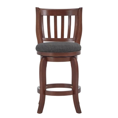 24" Tracee Swivel Counter Height Barstool - Inspire Q 3 24" Tracee Swivel Counter Height Barstool - Inspire Q