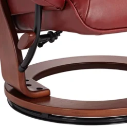 BenchMaster Kyle Ruby Red Faux Leather Recliner Chair Modern Armchair Ottoman Footrest Ergonomic Manual Reclining Swivel For Bedroom Living Room House 12 BenchMaster Kyle Ruby Red Faux Leather Recliner Chair Modern Armchair Ottoman Footrest Ergonomic Manual Reclining Swivel For Bedroom Living Room House -Furniture Store GUEST f3990115 9adb 4884 b85c 7993f672022f