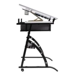 Core Drawing Table And Stool Set Charcoal Black/White - Studio Designs 35 Core Drawing Table And Stool Set Charcoal Black/White - Studio Designs -Furniture Store GUEST f6933d2c 68d8 473f 90fc 13f32f6a26ae