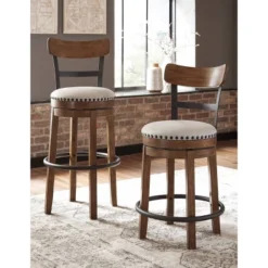 Tall Valebeck Upholstered Swivel Barstool - Signature Design By Ashley 14 Tall Valebeck Upholstered Swivel Barstool - Signature Design By Ashley -Furniture Store GUEST f6ae7bad c9a7 48bb bb17 a7ada54b2f24