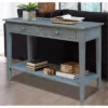 Spencer Console Server Table Antique Washed Heather Gray - International Concepts