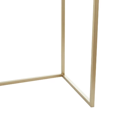 Contemporary Wood Console Table Dressing Table Desk With Mirror And Stool Set - Olivia & May 8 Contemporary Wood Console Table Dressing Table Desk With Mirror And Stool Set - Olivia & May - Image 6