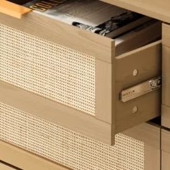 43.31" 6-Drawer Rattan Dresser For Living Room And Bedroom - ModernLuxe 17 43.31" 6-Drawer Rattan Dresser For Living Room And Bedroom - ModernLuxe -Furniture Store GUEST f9cd6e25 eed0 4d7a 8a11 5c3251963523