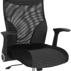 Flash Furniture Milford High Back Ergonomic Office Chair With Contemporary Mesh Design In Black And White 15 Flash Furniture Milford High Back Ergonomic Office Chair With Contemporary Mesh Design In Black And White -Furniture Store GUEST f9fd88bc 9a99 444a b12d f1fedefe132e