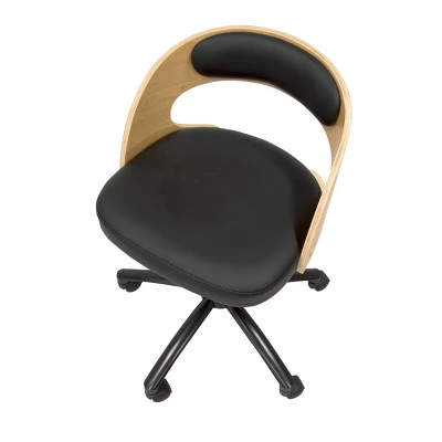 Ashwood Task Chair Black/Ashwood - Calico Designs 11 Ashwood Task Chair Black/Ashwood - Calico Designs - Image 9
